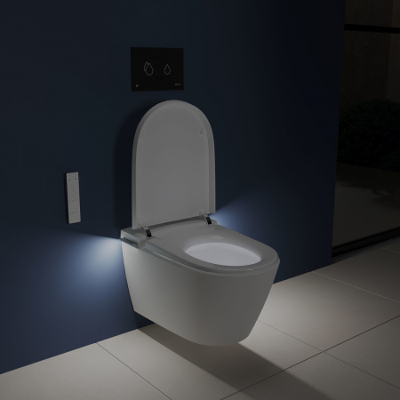 Фото умный подвесной унитаз vitra v-care 7777b403-6399