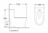 Фото унитаз напольный azario sinto az-1098