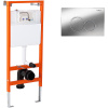 Инсталляция для унитаза с панелью смыва BelBagno BB097SET.R.CR
