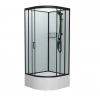 Душевая кабина Frank F409/2 М Black 90x90 см 20071