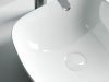 Фото раковина накладная ceramicanova element 40 см, цвет: белый cn5006