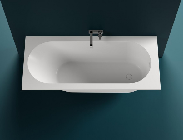 Фото ванна из искусственного камня salini ornella kit 102412m 180x80 см, матовая