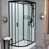 Фото душевая кабина frank f418l/r м black 100x80 см 20051