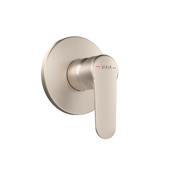 Фото встраиваемый смеситель для ванны vitra root round a4272834exp цвет никель
