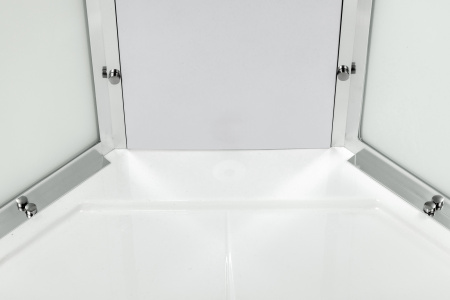 Фото душевая кабина avacan em5011led+gm 110x110 см с гидромассажем