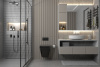 Фото унитаз с инсталляцией abber rechteck ac1201mb-ac0105-ac0121
