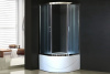 Душевое ограждение Royal Bath BK RB90BK-C-CH 90x90 см