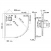 Фото поддон wasserkraft main 90x90 см 41t01