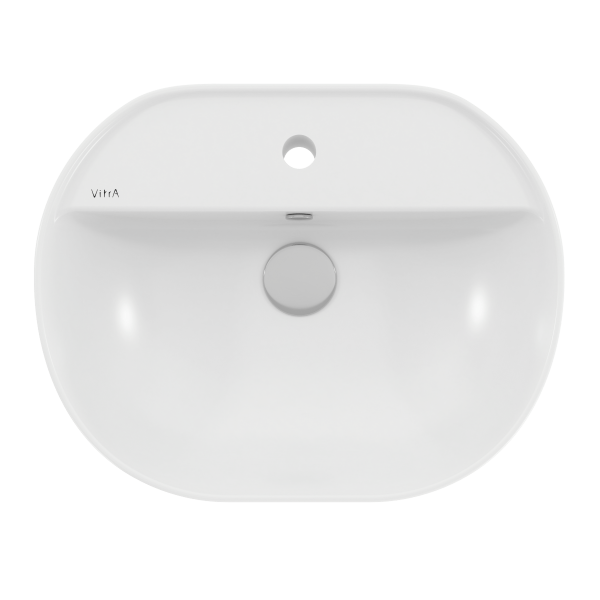 Фото раковина накладная vitra geo 55 см 7428b003-0001