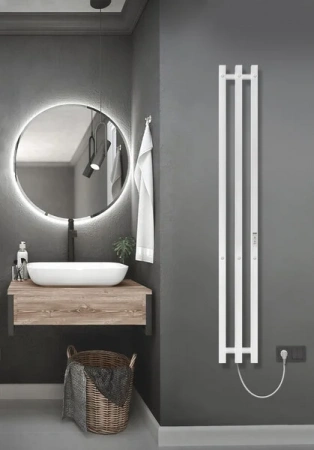 Фото электрический полотенцесушитель indigo  style 4 pro 120/18 lspre120-18wmrt