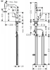 Фото смеситель для кухонной мойки hansgrohe talis select 73868800