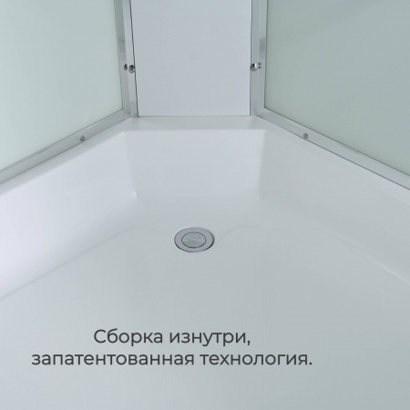 Фото душевая кабина avacan em3080ledt 80x80 см