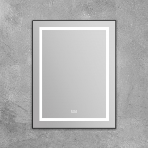 Фото зеркало с подсветкой belbagno kraft 68.5 см spc-kraft-685-885-tch-warm-nero