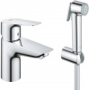 Смеситель для раковины Grohe Start Edge 23773001 с гигиеническим душем