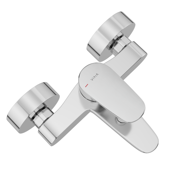 Фото смесители для ванны vitra flow round a43057exp1 цвет хром
