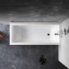 Фото акриловая ванна am.pm gem 165x70 см w93a-165-070w-a