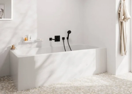 Фото смеситель для ванны hansgrohe duoturn e 75417670
