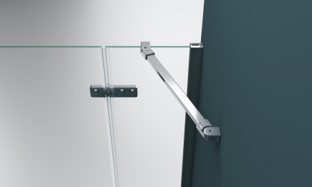 Фото душевое ограждение belbagno kraft-a-22-80-c-cr 80x80 см