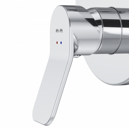 Фото встраиваемый смеситель для ванны и душа am.pm x-joy f85a45000