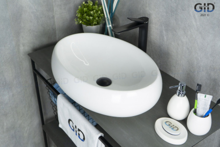 Фото раковина накладная gid n9030a 60 см