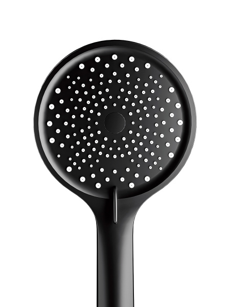 Фото душевая стойка aquame aqm8002b, цвет : черный