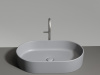Фото раковина накладная ceramicanova element 60.8 см, цвет: антрацит cn6048mh