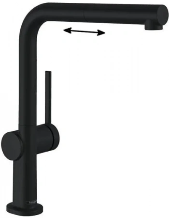 Фото смеситель для кухонной мойки hansgrohe talis 72845670