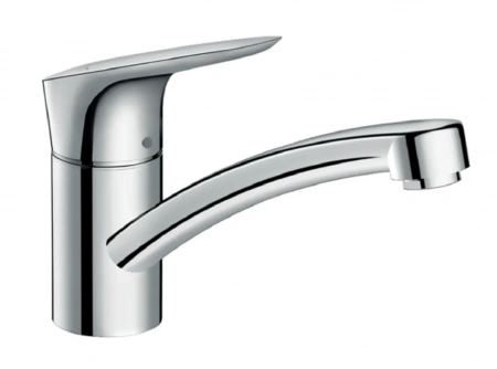 Фото смеситель для кухонной мойки hansgrohe logis 71837000
