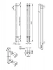 Фото электрический полотенцесушитель indigo style pro 90/8 lspre90-8wmrt