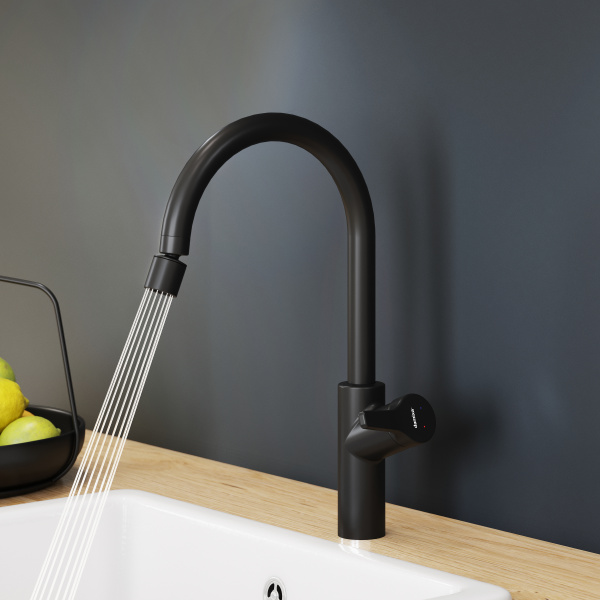 Фото смеситель для кухни damixa eclipse 310722300