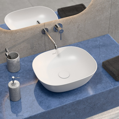 Фото раковина накладная vitra plural 45 см 7810b401-0016