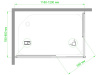 Фото душевое ограждение royal bath hpd rb8120hpd-c 120x80 см
