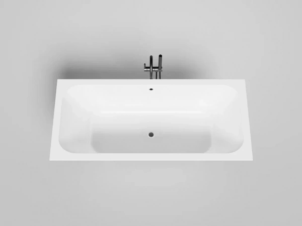 Фото ванна из искусственного камня salini orlanda axis kit 170x75 см 103313g глянцевая