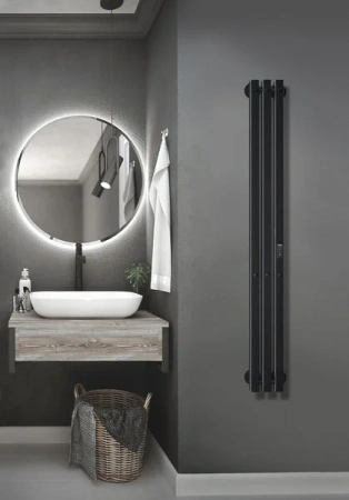 Фото электрический полотенцесушитель indigo  style 4 pro 120/18 lspre120-18brrt