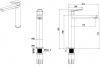 Фото смеситель для раковины allen brau eclipse 5.e1002-31 черный матовый
