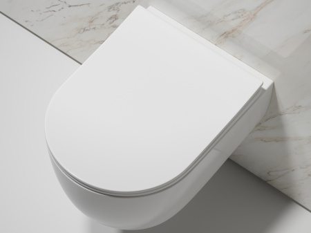 Фото унитаз подвесной, безободковый ceramicanova modena cn6063