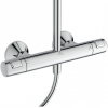 Фото душевая стойка ideal standard ceratherm t25 a7627aa термостатическая, цвет хром