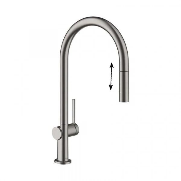 Фото смеситель для кухонной мойки hansgrohe talis 72801340