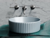 Фото раковина накладная ceramicanova element 36 см, цвет: серый cn6057mhl