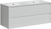 Фото тумба под раковину sancos libra 120 см, цвет: белый lb120-2w