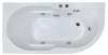 Акриловая ванна Royal Bath Azur Standart RB614201ST-L 150x80 см