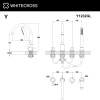 Фото смеситель на борт ванны whitecross y y1232gl, цвет: золото