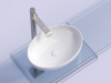Раковина накладная Ceramicanova Element 50.2 см, цвет: белый CN6056