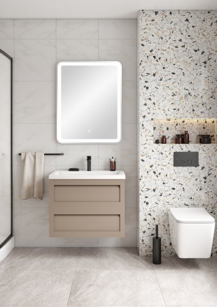 Фото тумба под раковину art&max platino 58 см am-platino-580-2c-so-cm