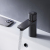 Фото смеситель для раковины am.pm x-joy black edition f85a02522