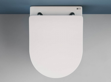 Фото унитаз подвесной, безободковый ceramicanova moments cn3003