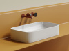 Фото раковина накладная ceramicanova element 70.5 см, цвет: белый cn6054
