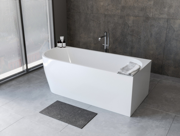 Фото акриловая ванна aquanet elegant 180x80 см 3806-n-mw