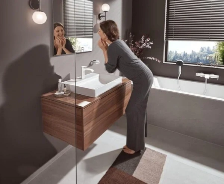 Фото смеситель для раковины hansgrohe vivenis 75022700