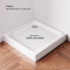 Фото душевое ограждение am.pm gem 90x90 см w90g-403-9090mt